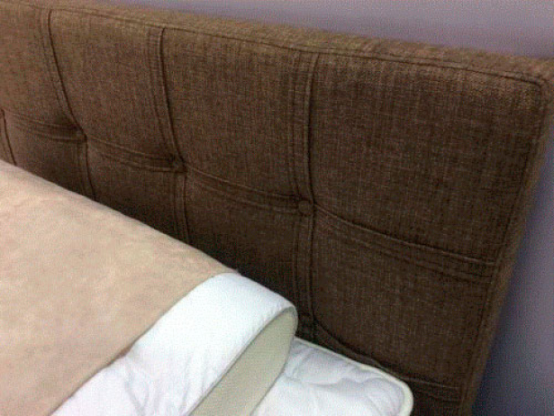 Кровать Life 3 фото в ткани Глазго коричневый