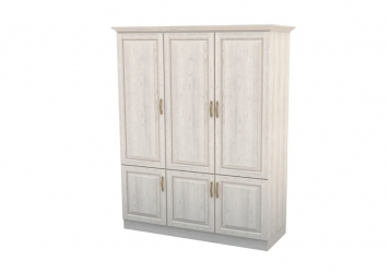 Шкаф распашной 3-х створчатый с ящиками Эдем
