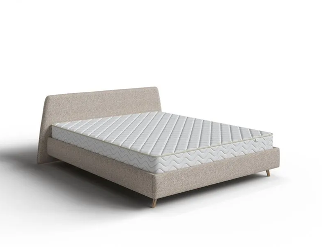 Кровать Binni на ножках, букле Миндаль