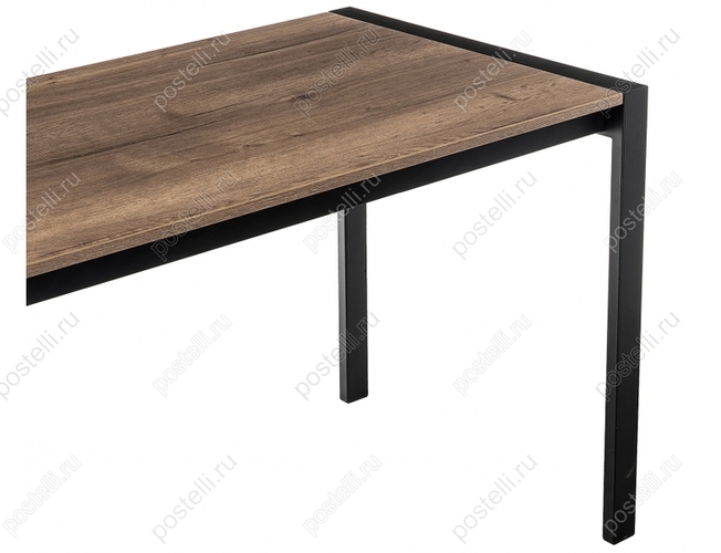 Стол Центавр дуб велингтон/черный матовый (Арт 420989)