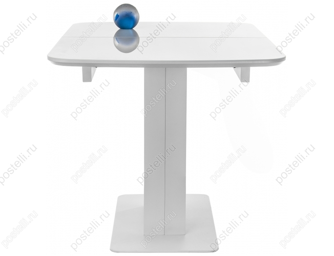 Стол на тумбе Кейтлин белый (Арт 462087)