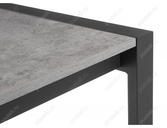 Стол Центавр бетон/графит (Арт. 368667) столешница