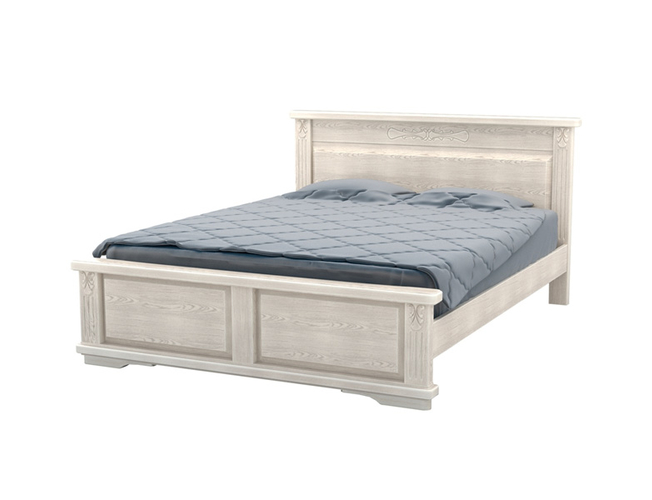 Купить двуспальную кровать Палермо 1 орех