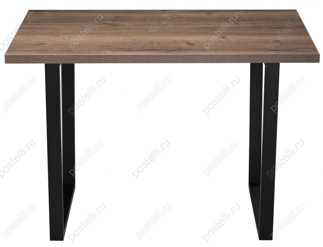 Стол Эльпатия 130 дуб галифакс/черный матовый (Арт. 368659)