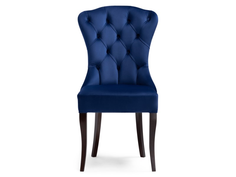 Деревянный стул Милано 1 синий/венге (Арт.474341)