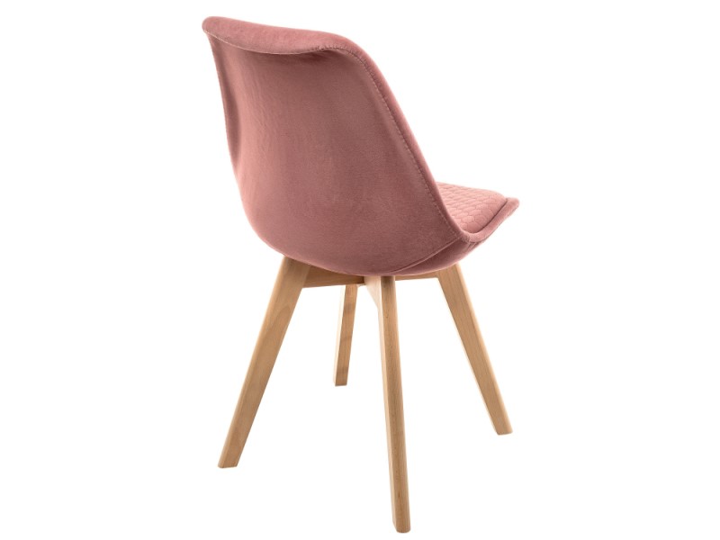 Деревянный стул Bonuss coral/wood (Арт.15225)
