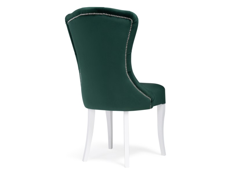 Деревянный стул Милано 1 зеленый/белый (Арт.474339)